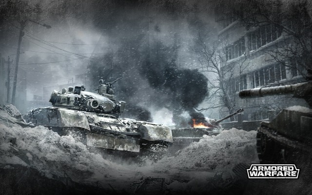 Armored Warfare. Desktop wallpaper