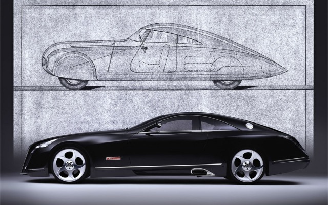 Maybach Exelero. Desktop wallpaper