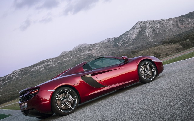 McLaren 12C Spider 2012. Desktop wallpaper