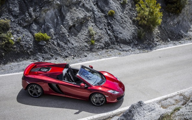 McLaren 12C Spider 2012. Desktop wallpaper