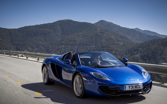 McLaren 12C Spider 2013. Desktop wallpaper