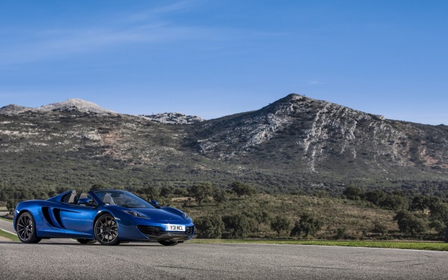 McLaren 12C Spider 2013. Desktop wallpaper