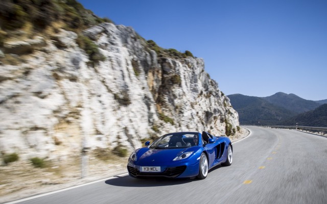 McLaren 12C Spider 2013. Desktop wallpaper