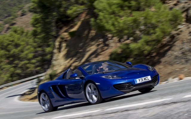 McLaren 12C Spider 2013. Desktop wallpaper