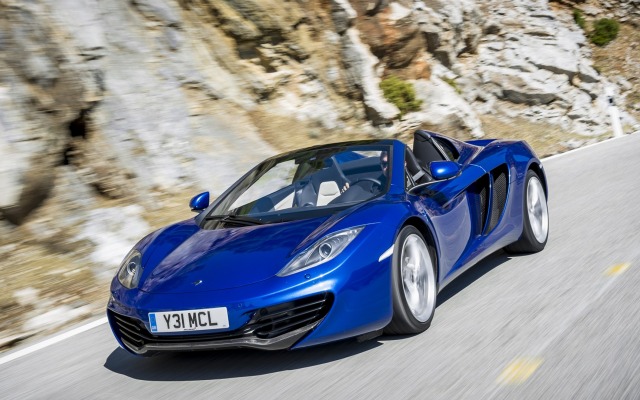 McLaren 12C Spider 2013. Desktop wallpaper