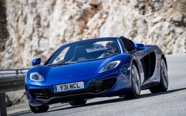 McLaren 12C Spider 2013. Desktop wallpaper