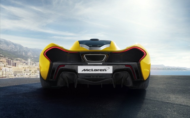 McLaren P1 2014. Desktop wallpaper