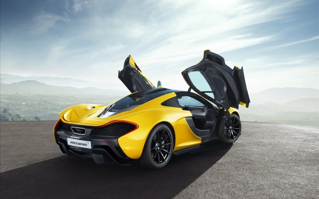 McLaren P1 2014. Desktop wallpaper