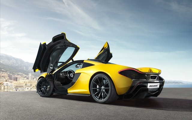 McLaren P1 2014. Desktop wallpaper