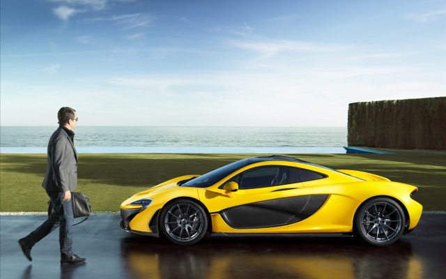 McLaren P1 2014. Desktop wallpaper