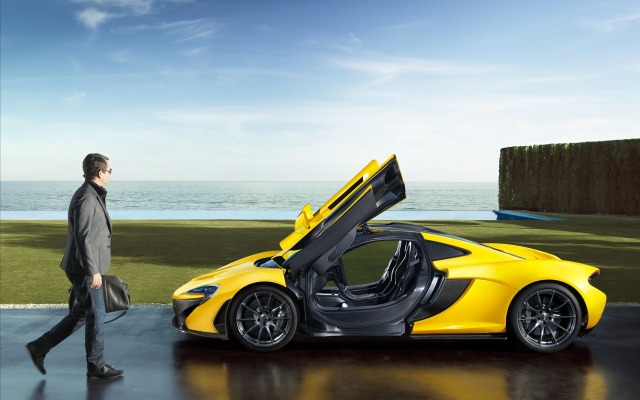 McLaren P1 2014. Desktop wallpaper