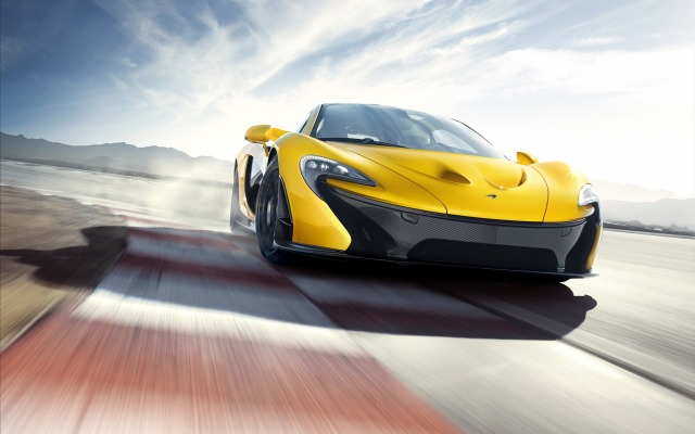 McLaren P1 2014. Desktop wallpaper