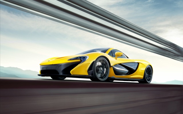 McLaren P1 2014. Desktop wallpaper