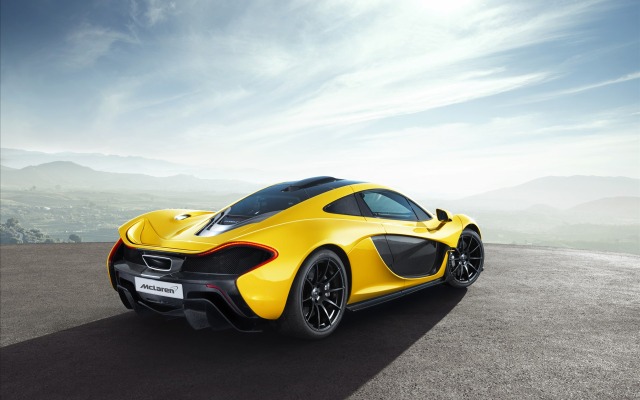 McLaren P1 2014. Desktop wallpaper