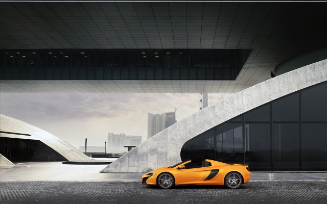 McLaren 650S Spider 2015. Desktop wallpaper