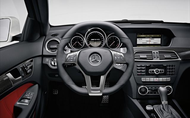 Mercedes-Benz C 63 AMG 2015. Desktop wallpaper