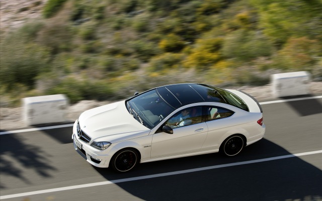 Mercedes-Benz C 63 AMG 2015. Desktop wallpaper