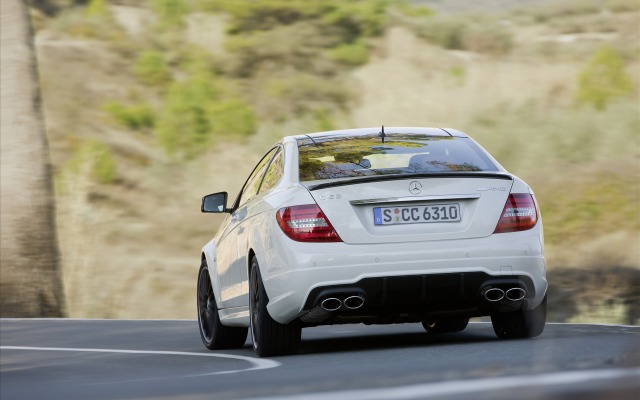 Mercedes-Benz C 63 AMG 2015. Desktop wallpaper