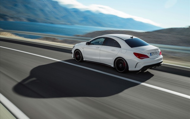 Mercedes-Benz CLA 45 AMG 2015. Desktop wallpaper