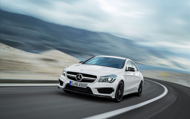 Mercedes-Benz CLA 45 AMG 2015. Desktop wallpaper