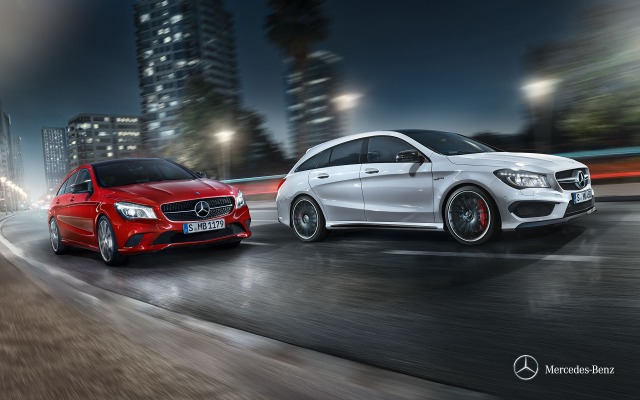 Mercedes-Benz CLA Shooting Brake 2015. Desktop wallpaper