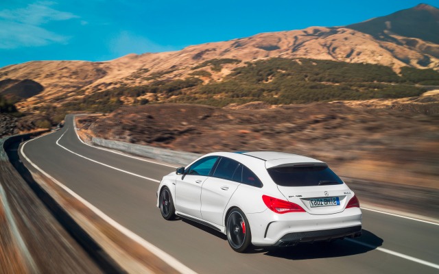 Mercedes-AMG CLA 45 Shooting Brake 2015. Desktop wallpaper