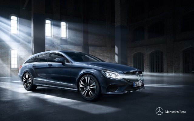 Mercedes-Benz CLS Shooting Brake 2015. Desktop wallpaper