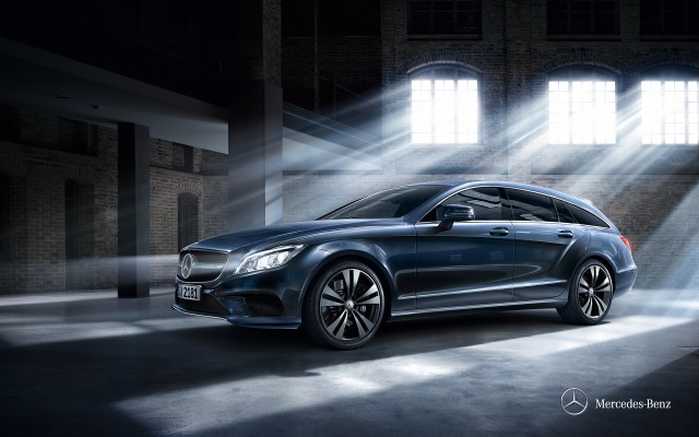 Mercedes-Benz CLS Shooting Brake 2015. Desktop wallpaper