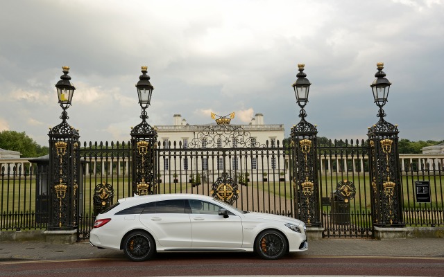 Mercedes-AMG CLS 63 SB 2015. Desktop wallpaper