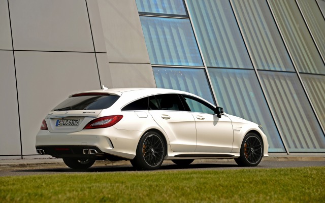 Mercedes-AMG CLS 63 SB 2015. Desktop wallpaper