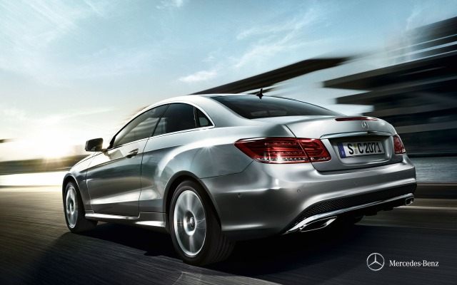 Mercedes-Benz E-Class Coupe 2015. Desktop wallpaper