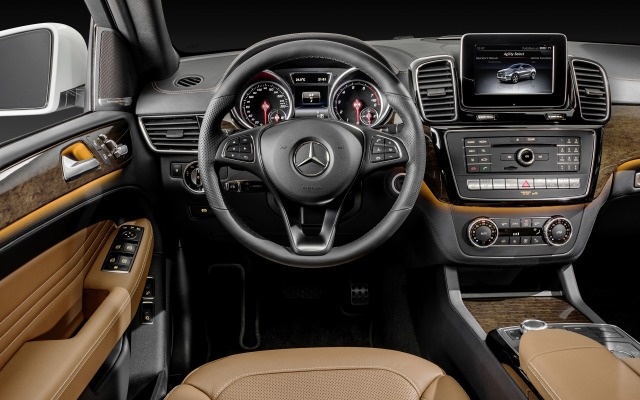 Mercedes-Benz GLE-Class Coupe 2015. Desktop wallpaper