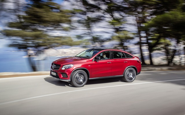 Mercedes-Benz GLE-Class Coupe 2015. Desktop wallpaper