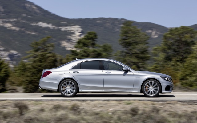 Mercedes-Benz S 63 AMG Sedan 2015. Desktop wallpaper