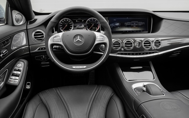 Mercedes-Benz S 63 AMG Sedan 2015. Desktop wallpaper