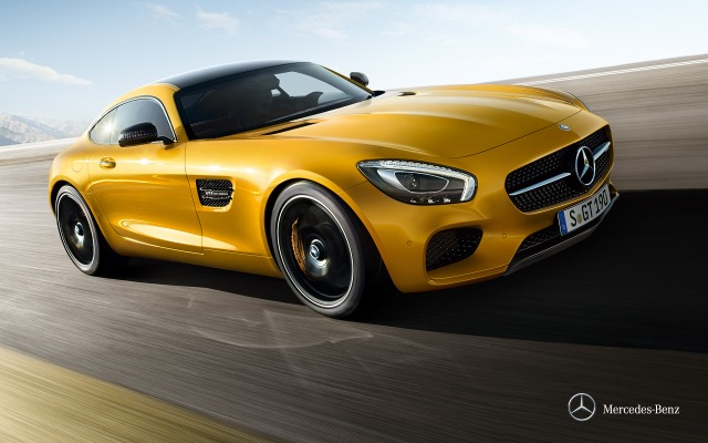 Mercedes-AMG GT 2015. Desktop wallpaper