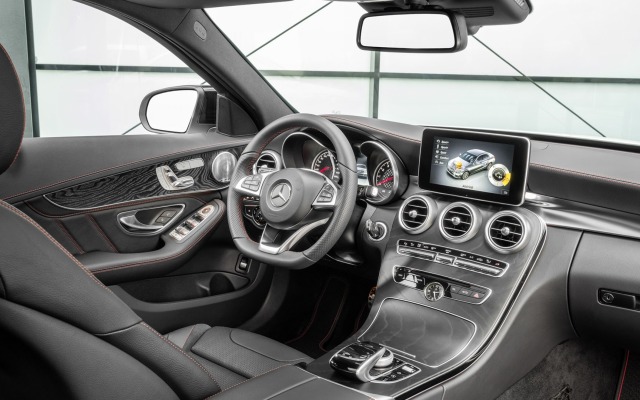 Mercedes-Benz C 450 AMG Sport 4MATIC 2016. Desktop wallpaper