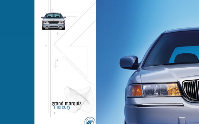 Mercury Grand Marquis 2004. Desktop wallpaper