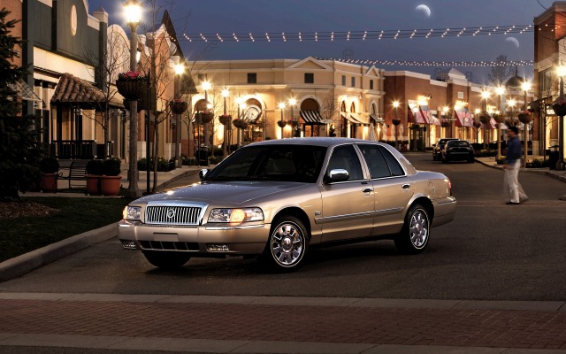 Mercury Grand Marquis 2008. Desktop wallpaper