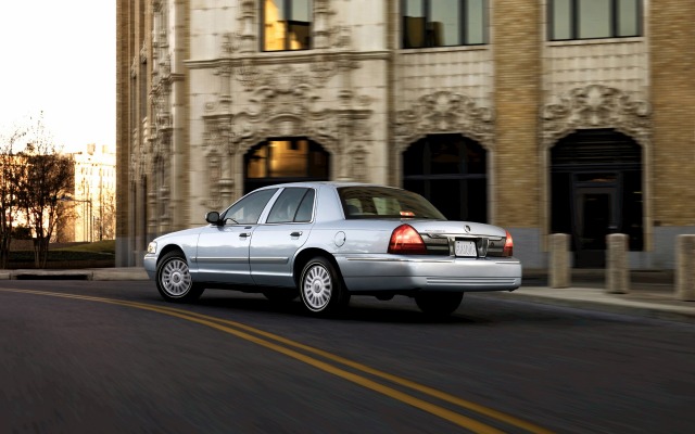 Mercury Grand Marquis 2008. Desktop wallpaper