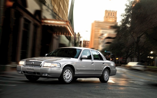 Mercury Grand Marquis 2008. Desktop wallpaper