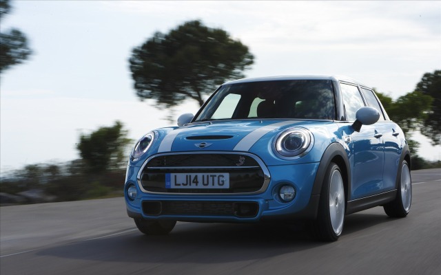 MINI Cooper S 5-door 2015. Desktop wallpaper