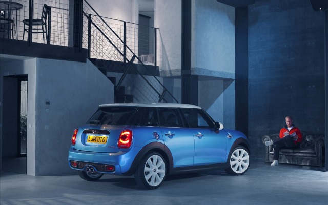 MINI Cooper S 5-door 2015. Desktop wallpaper