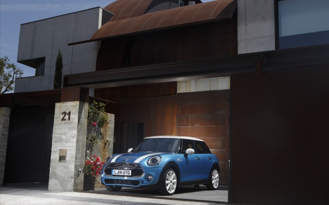 MINI Cooper S 5-door 2015. Desktop wallpaper