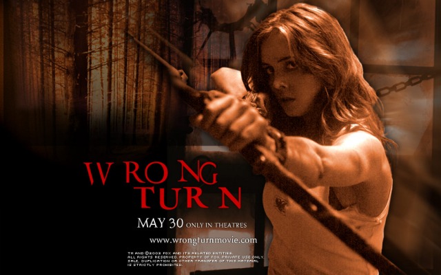 Wrong Turn. Desktop wallpaper