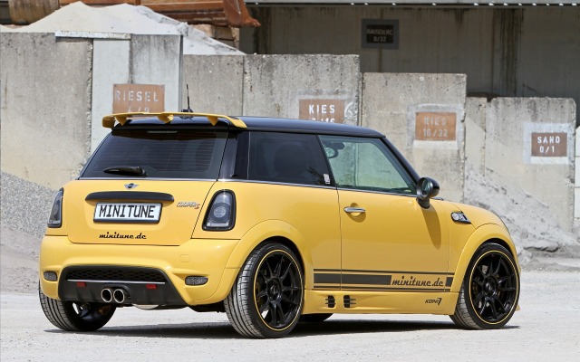 MINI Cooper S R56 2014. Desktop wallpaper