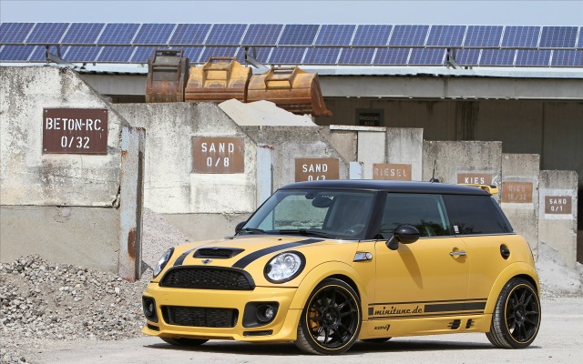 MINI Cooper S R56 2014. Desktop wallpaper