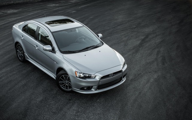 Mitsubishi Lancer 2015. Desktop wallpaper