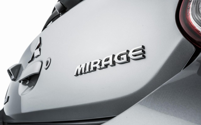 Mitsubishi Mirage 2015. Desktop wallpaper