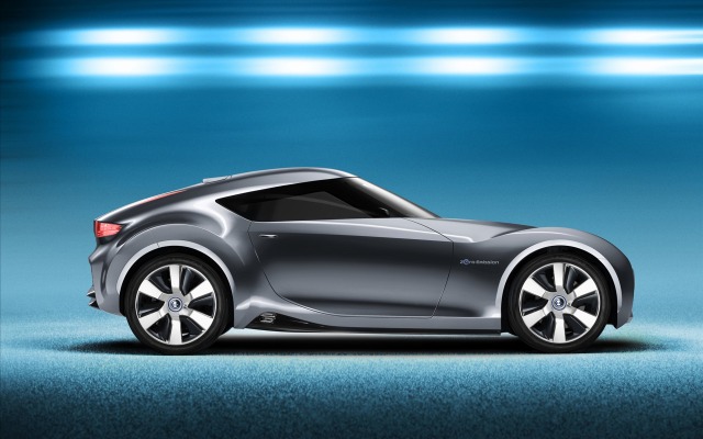Nissan ESFLOW Electric Concept Car 2011. Desktop wallpaper